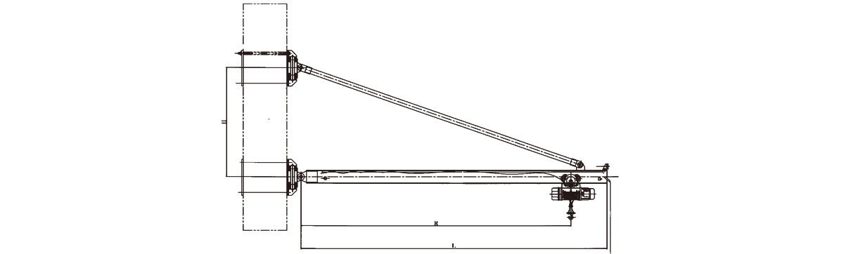 wall mounted jib crane