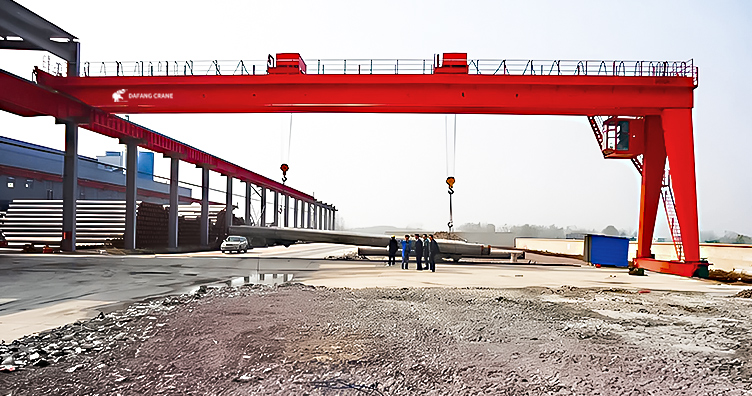 semi-gantry crane