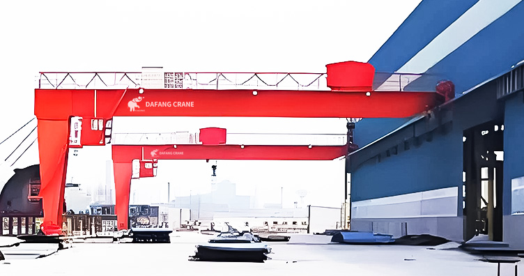 semi-gantry crane