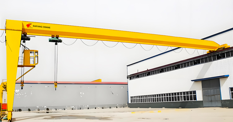 semi gantry crane