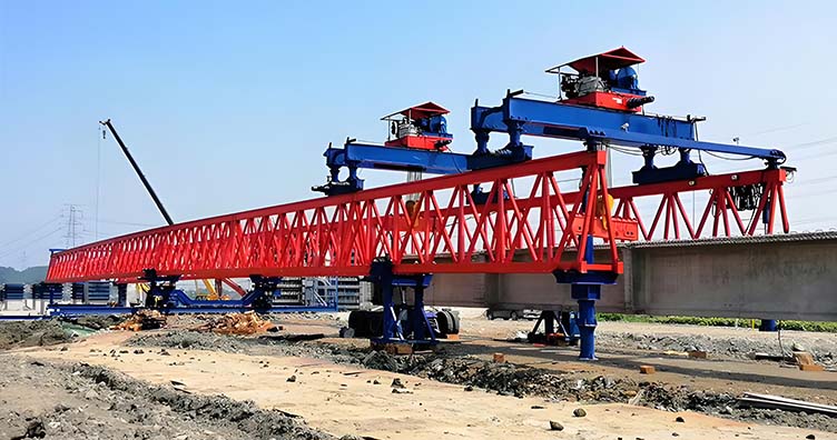 bridge girder launcher