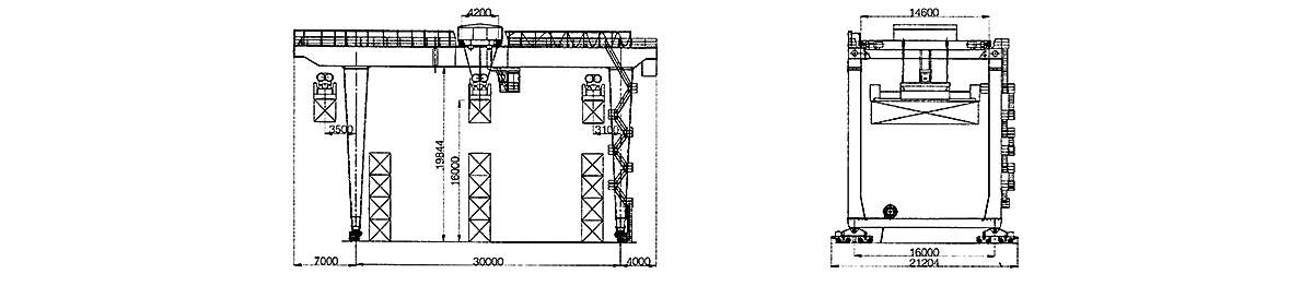 container gantry crane